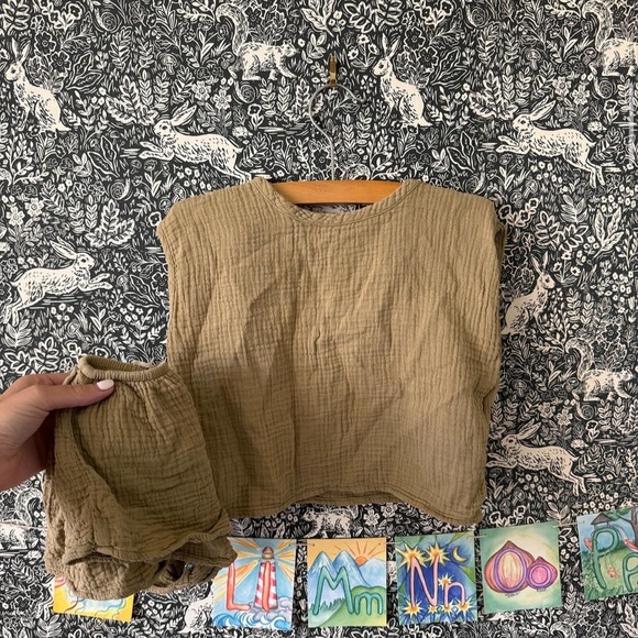 SOOR PLOOM ミニ mini トップ 4y SOOR PLOOM ミニ mini トップ 4y（Soor Ploom SP Terracotta